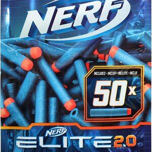 Nerf Elite 2.0 50-Dart Refill Pack -- Includes 50 Official Nerf Elite 2.0 New
